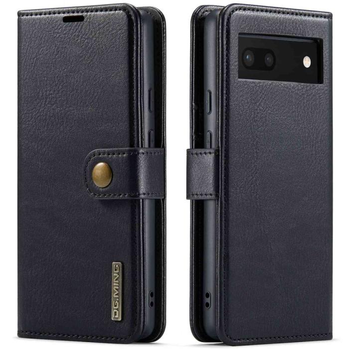 Bild 1, DG.MING Google Pixel 6A 2in1 Magnet Fodral / Skal Svart