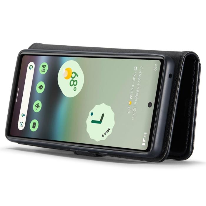 Bild 3, DG.MING Google Pixel 6A 2in1 Magnet Fodral / Skal Svart