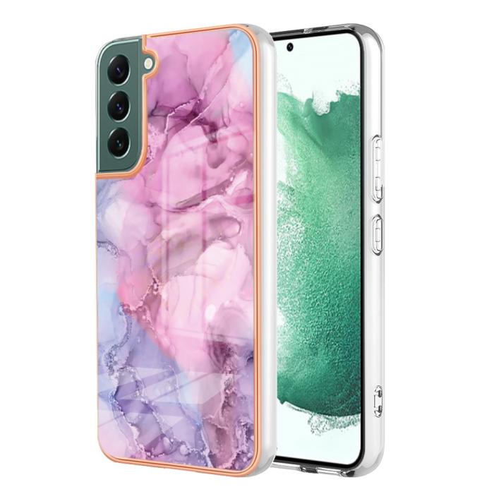 Bild 1, Samsung Galaxy S23 Plus Skal Marmor TPU Rosa