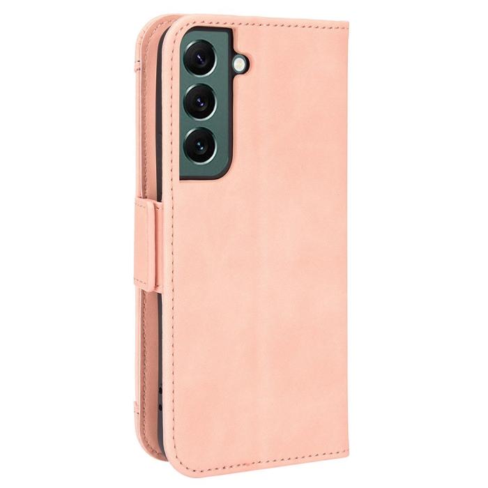 Bild 3, Samsung Galaxy S22 Plus Fodral Avtagbart Kortfodral Ljus Rosa