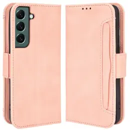 Samsung Galaxy S22 Plus Fodral Avtagbart Kortfodral Ljus Rosa