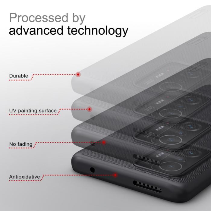 Bild 6, NILLKIN Xiaomi 11T / 11T Pro Skal Frosted Shield Matt Blå