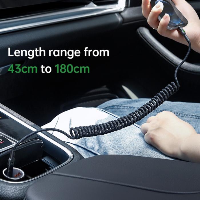 Bild 6, Mcdodo 36W PD USB-C - Lightning Flexibel Nylonkabel Svart
