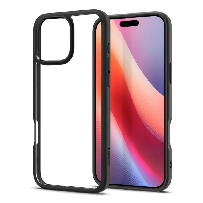 Bild 3, Spigen iPhone 16 Pro Skal Ultra Hybrid Matt Svart