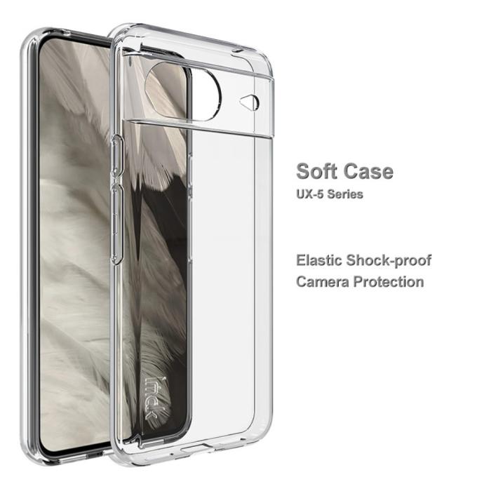 Bild 2, IMAK Google Pixel 8 Skal TPU Transparent