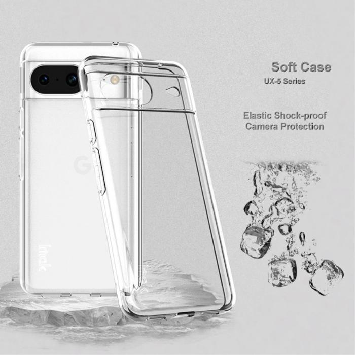 Bild 3, IMAK Google Pixel 8 Skal TPU Transparent