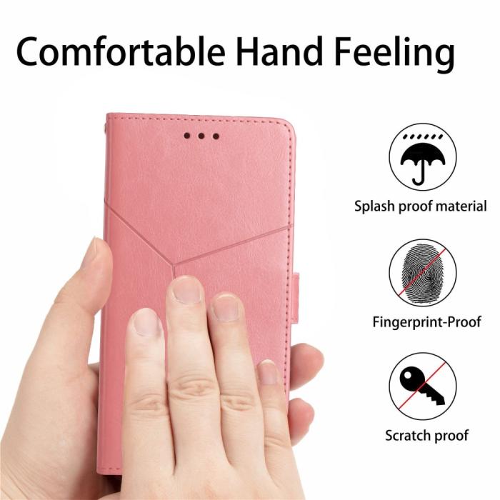 Bild 5, Xiaomi 13T / 13T Pro Fodral Y-Shape Rosa