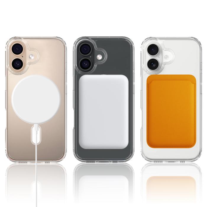 Bild 4, iPhone 18 Skal MagSafe TPU Transparent