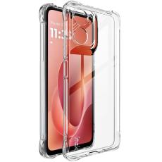 IMAK Moto G06/G06 Power Skal TPU AirBag Shockproof Transparent
