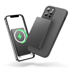 Tech-Protect 15W 5000 mAh Trådlös Powerbank MagSafe Kompatibel Svart