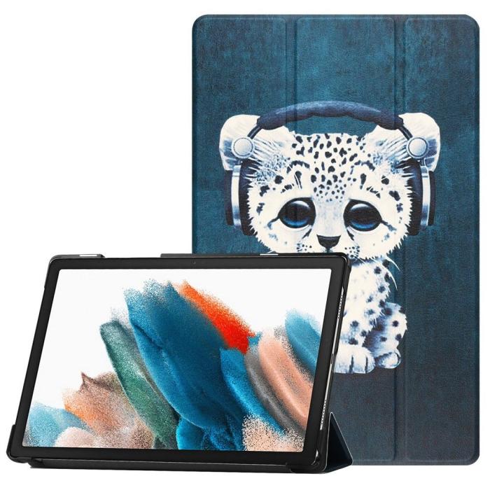 Bild 1, Tech-Protect Samsung Galaxy Tab A8 10.5 Fodral SmartCase Katt