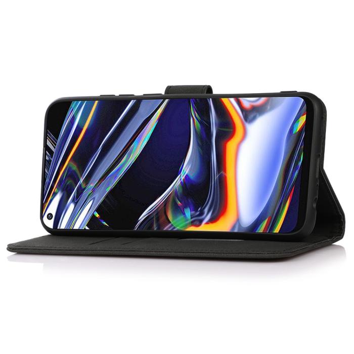 Bild 4, KHAZNEH Motorola Moto G31 / G41 Fodral Retro Läder Svart