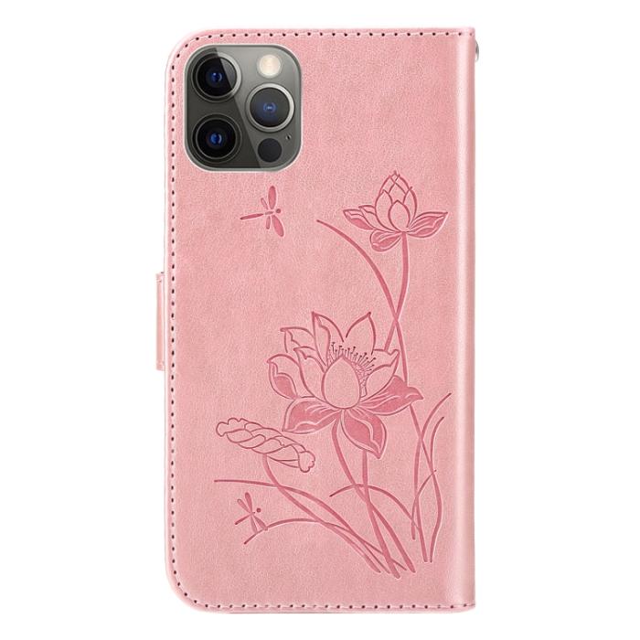 Bild 3, iPhone 14 Pro Fodral Lotus Blomma Rosa