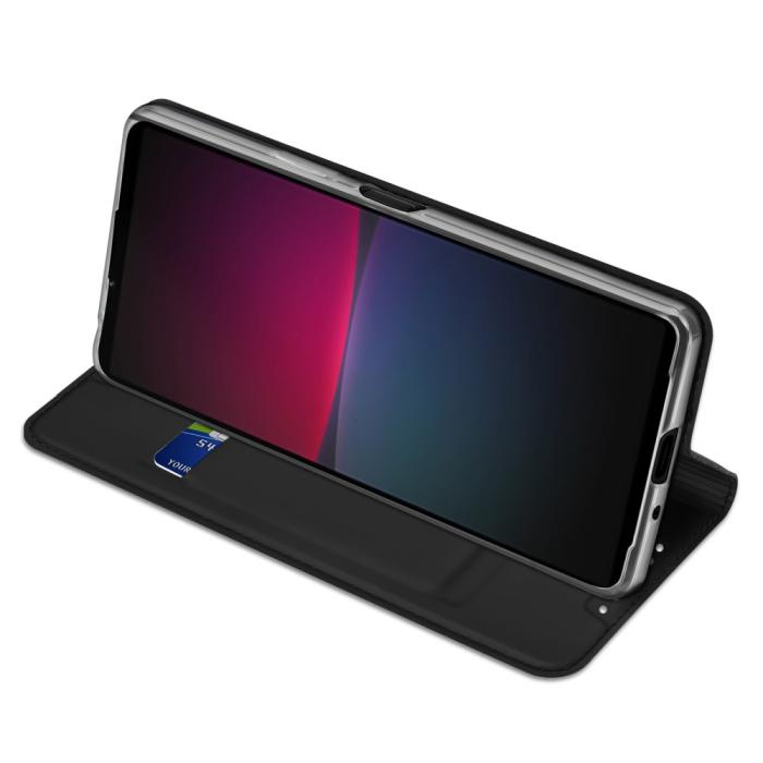 Bild 3, DUX DUCIS Sony Xperia 10 V Fodral Skin Pro Svart