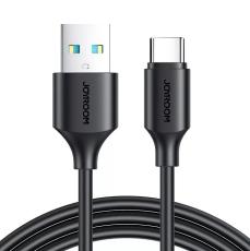 Joyroom 1m 3A USB-C Laddningskabel Svart