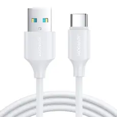 Joyroom 25 cm 3A USB-C Laddningskabel Vit