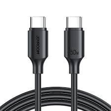 Joyroom 1m 60W USB-C / USB-C Laddningskabel Svart