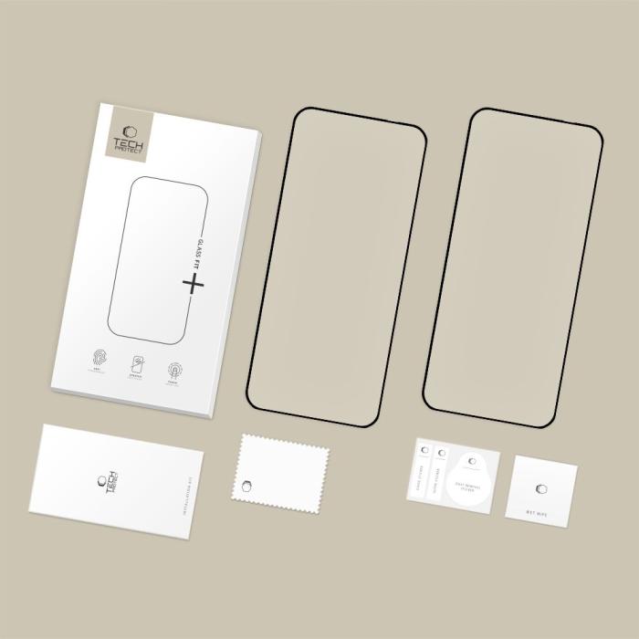 Bild 5, Tech-Protect Motorola Edge 60 Neo / 50 Neo 2-PACK Skärmskydd