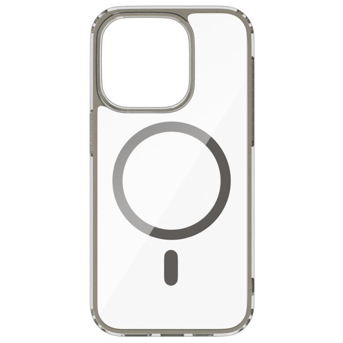 Bild 3, ColorPop iPhone 15 Pro Skal CH MagSafe Transparent/Titanium