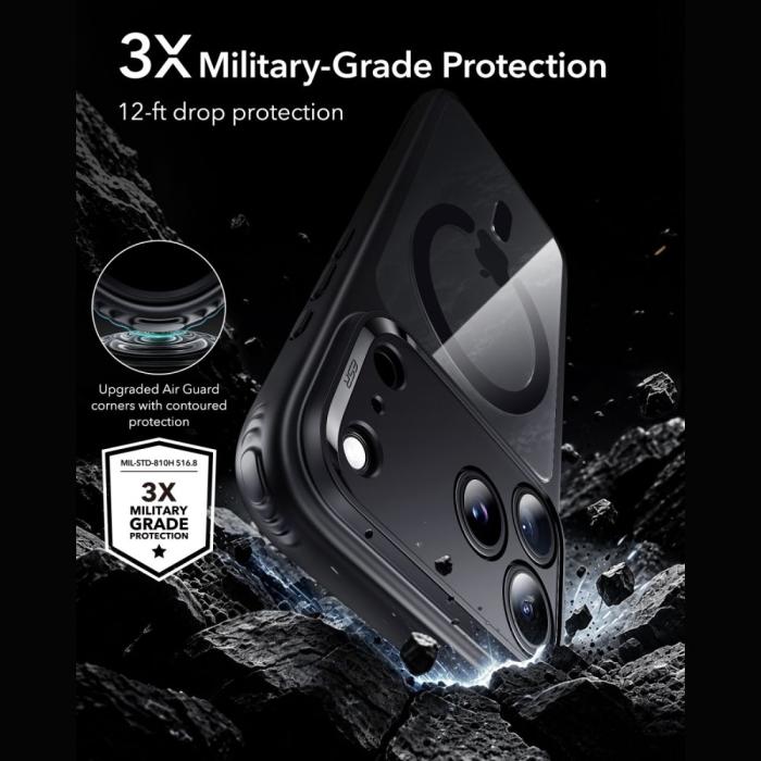 Bild 3, ESR iPhone 18 Pro Max / 17 Pro Max Skal MagSafe & Skärmskydd