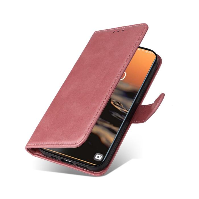 Bild 6, Samsung Galaxy S23 Ultra Fodral Läder Roséguld