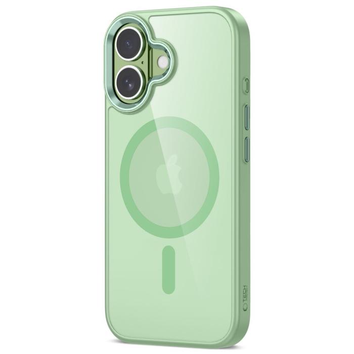 Bild 2, Tech-Protect iPhone 17 Skal MagSafe MagMat Sage / Clear