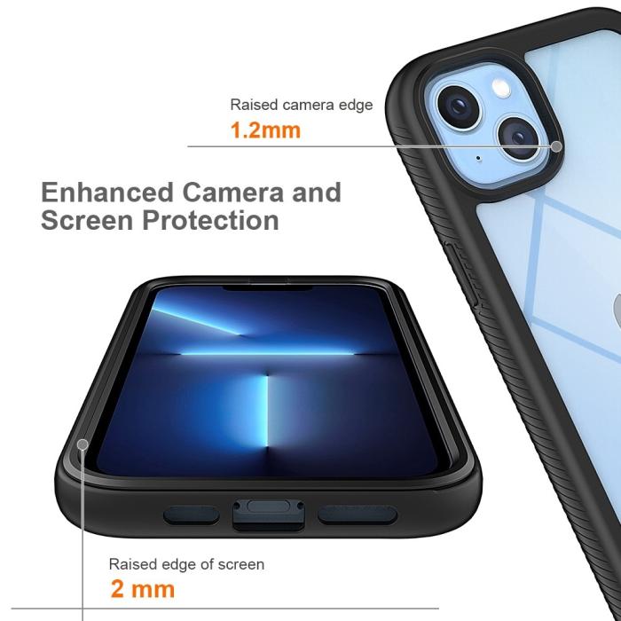 Bild 3, iPhone 14 Skal 360 Hybrid Defense Svart