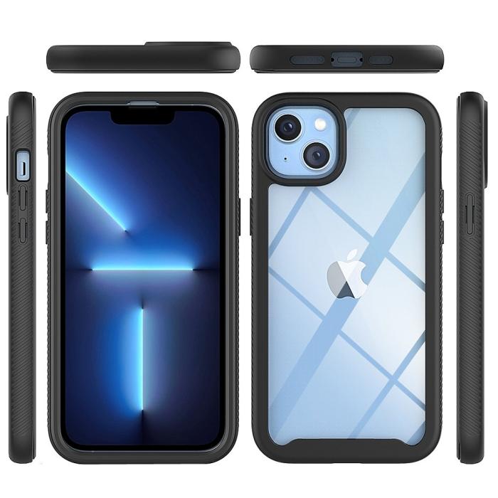 Bild 4, iPhone 14 Skal 360 Hybrid Defense Svart