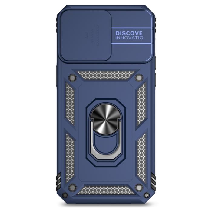 Bild 2, iPhone 15 Pro Skal CamShield Armor Ring Blå