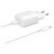 Samsung 25W 3A USB-C Laddare EP-TA800 inkl. 1m USB-C Kabel - Vit