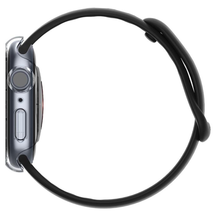 Bild 4, Spigen Apple Watch 7/8 45 mm Skal Thin Fit Transparent