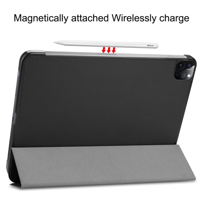 Bild 5, iPad Air 2025-2020 / Pro 11 Tri-Fold Fodral Svart