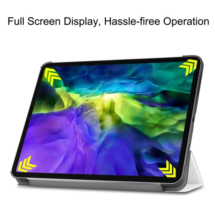 Bild 4, iPad Air 2025-2020 / Pro 11 Fodral Tri-Fold Vit