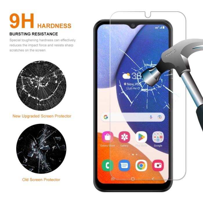 Bild 2, ENKAY Samsung Galaxy A14 4G/5G Skärmskydd Härdat Glas