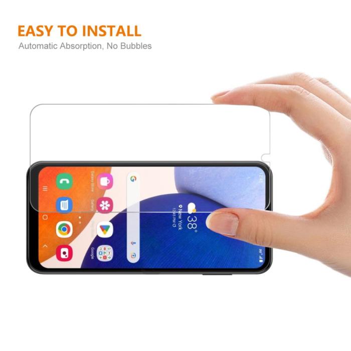 Bild 4, ENKAY Samsung Galaxy A14 4G/5G Skärmskydd Härdat Glas