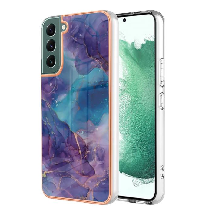 Bild 1, Samsung Galaxy S23 Plus Skal Marmor TPU Lila