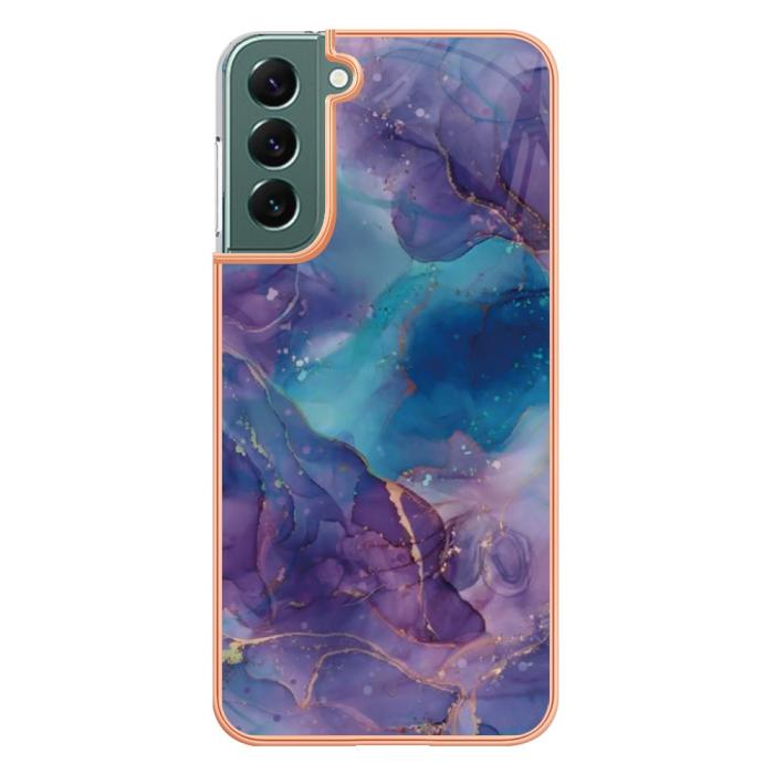 Bild 2, Samsung Galaxy S23 Plus Skal Marmor TPU Lila