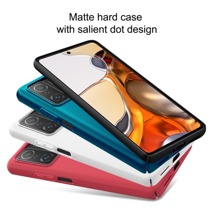 Bild 3, NILLKIN Xiaomi 11T / 11T Pro Skal Frosted Shield Matt Svart
