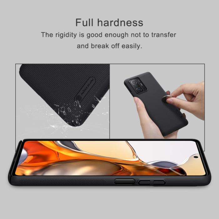 Bild 4, NILLKIN Xiaomi 11T / 11T Pro Skal Frosted Shield Matt Svart