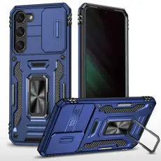 Samsung Galaxy S23 Plus Skal Ring CamShield Bl&aring;