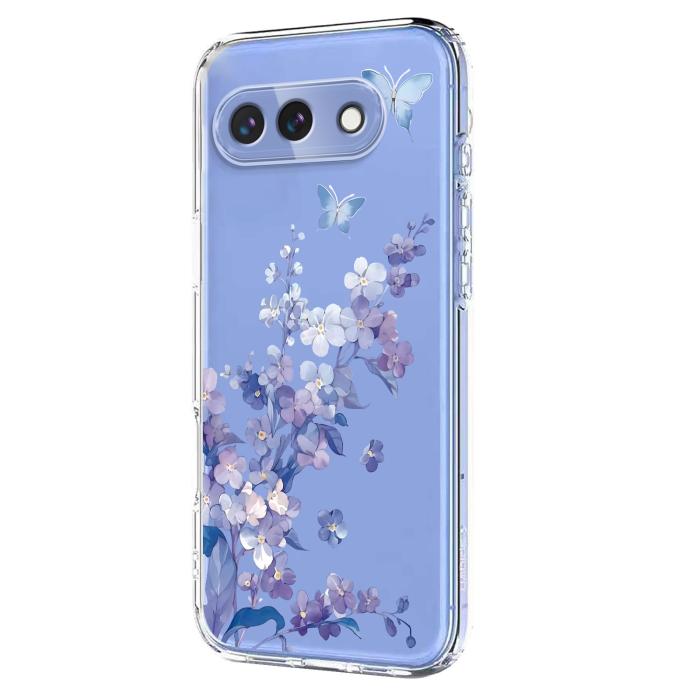 Bild 2, Google Pixel 10a Skal Med Tryck Blommor