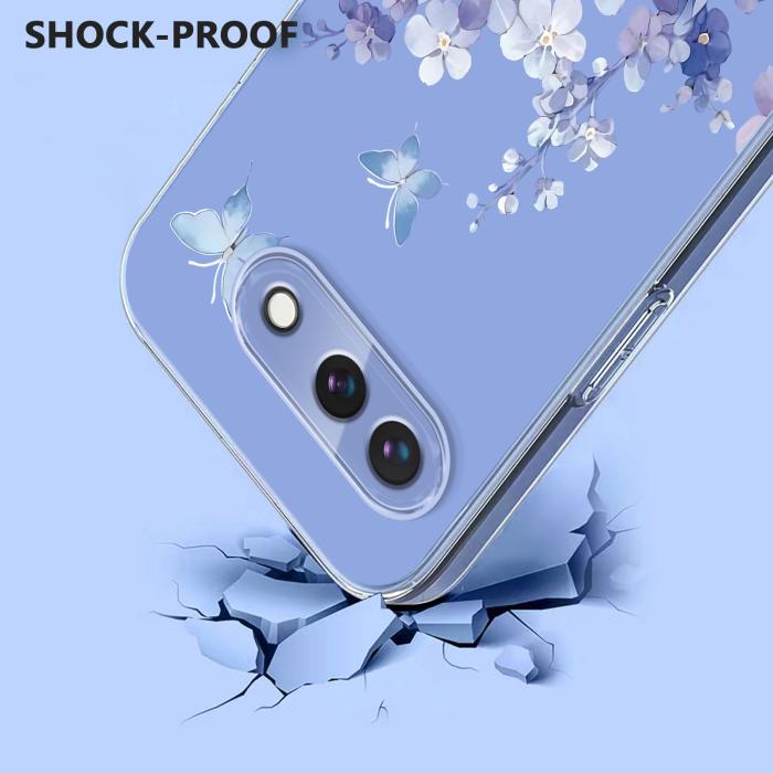 Bild 3, Google Pixel 10a Skal Med Tryck Blommor
