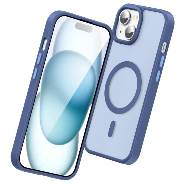 Bild 3, ColorPop iPhone 15 Plus/14 Plus Skal CH MagSafe Matt Lavender Ash