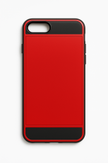iPhone 7/8 Plus Skal Med Kortfack - Röd