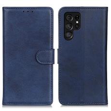 Samsung Galaxy S26 Ultra Fodral L&auml;der Bl&aring;