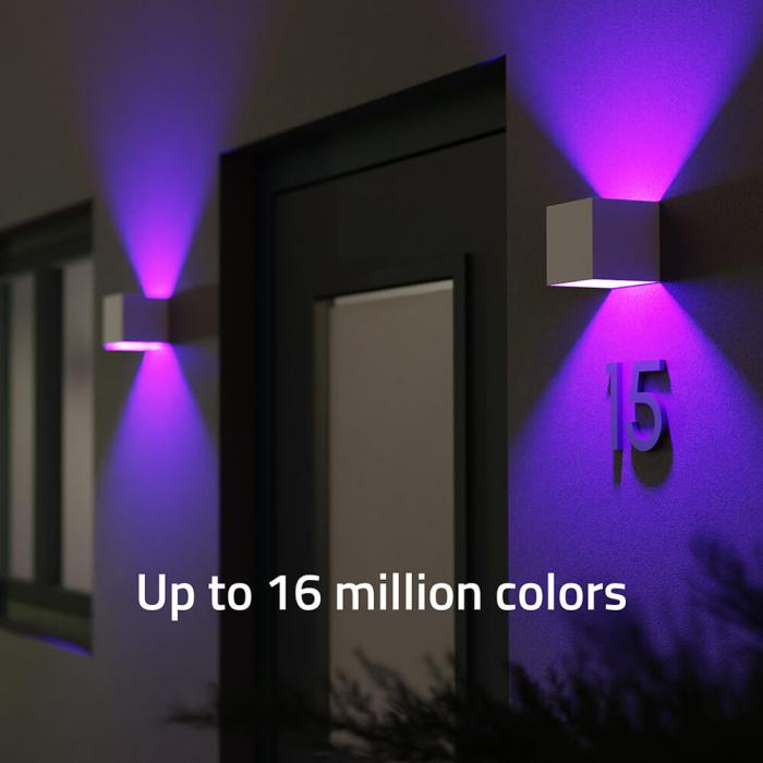 Bild 4, Hombli Smart Vägglampa Inomhus och Utomhus RGB CCT Vit