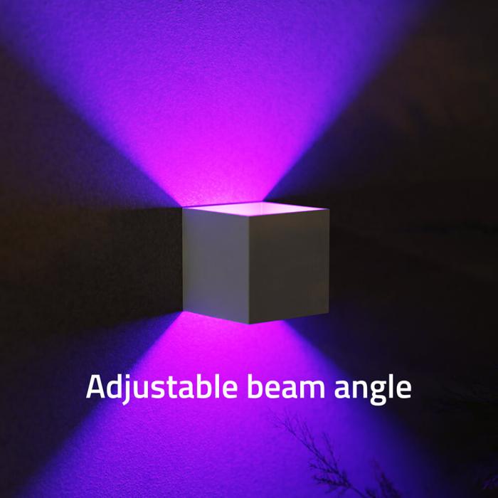 Bild 5, Hombli Smart Vägglampa Inomhus och Utomhus RGB CCT Vit