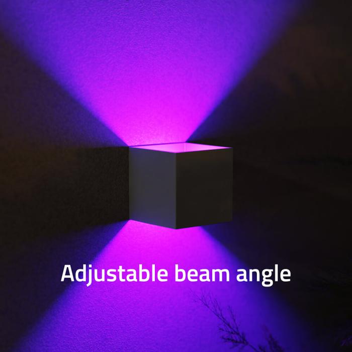 Bild 5, Hombli Smart Vägglampa Inomhus och Utomhus RGB CCT Grå
