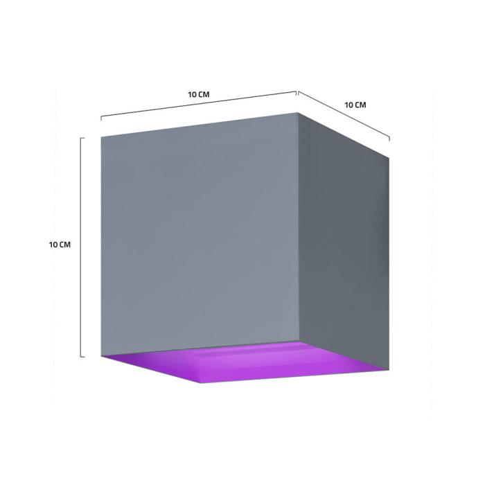 Bild 8, Hombli Smart Vägglampa Inomhus och Utomhus RGB CCT Grå