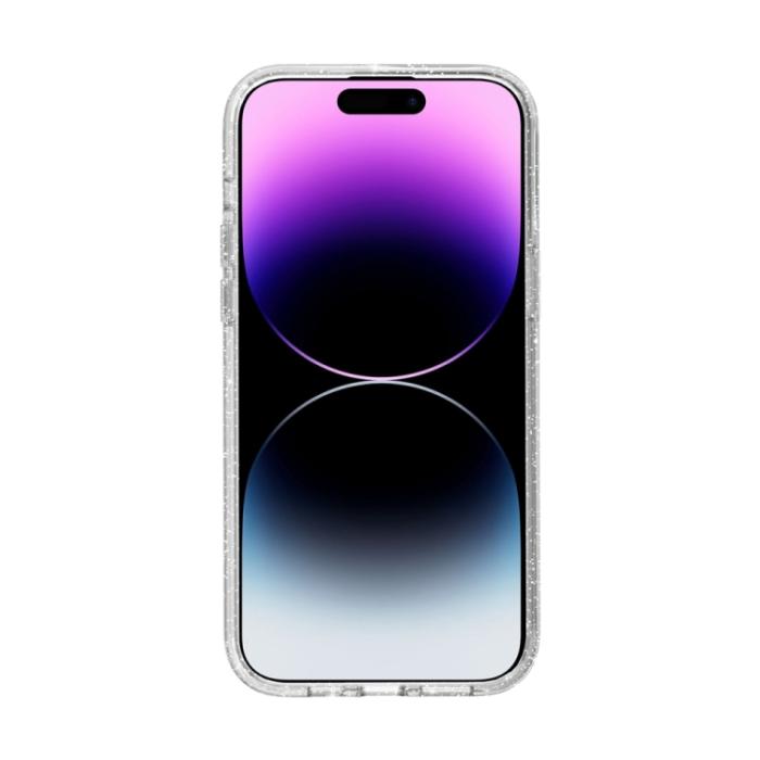 Bild 3, iPhone 15 Pro Max Skal MagSafe Glitter Transparent